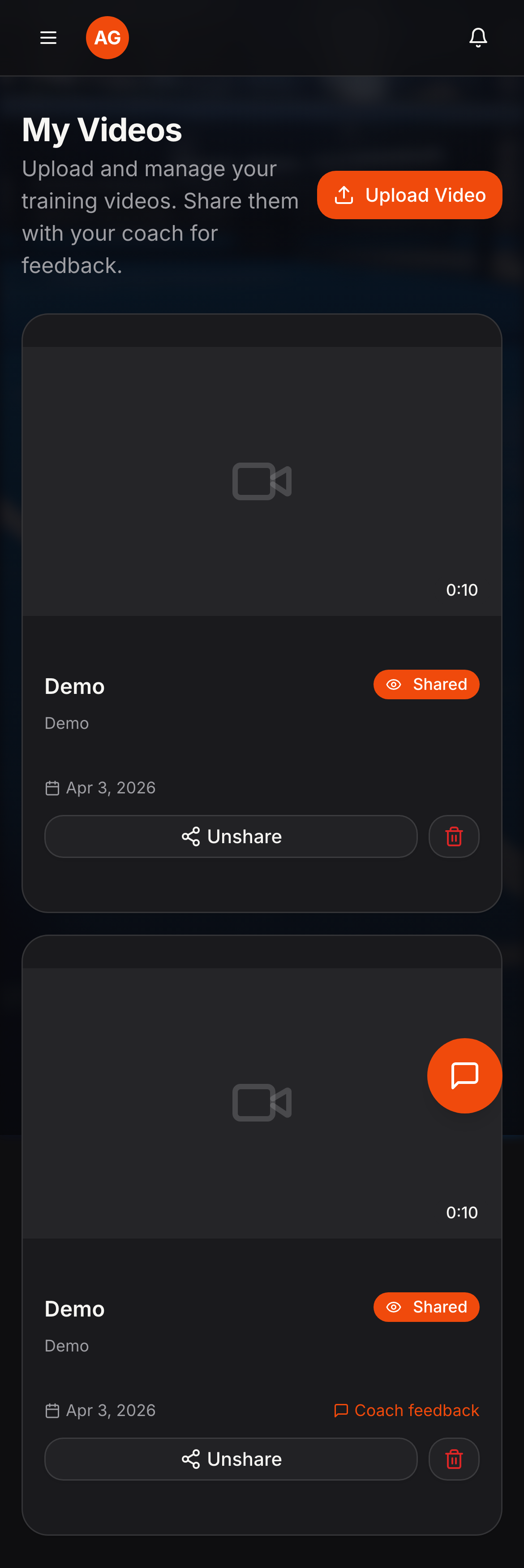 Coach Video Reviews mobile